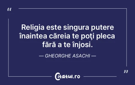 Religia este singura putere înaintea cÄ... Religia este singura putere înaintea cÄ...