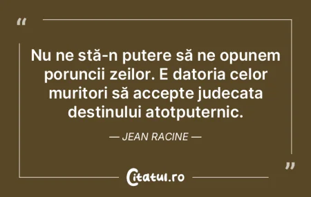 Nu ne stă-n putere să ne opunem porunc... Nu ne stă-n putere să ne opunem porunc...