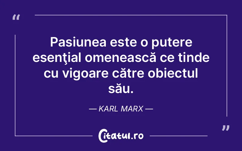 Citat Karl Marx - citate motivationale