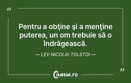 Pentru a obţine şi a menţine puterea,... Pentru a obţine şi a menţine puterea,...