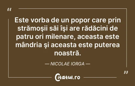 Este vorba de un popor care prin strămo... Este vorba de un popor care prin strămo...