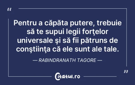 Pentru a căpăta putere, trebuie să te... Pentru a căpăta putere, trebuie să te...