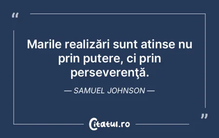 Marile realizări sunt atinse nu prin pu... Marile realizări sunt atinse nu prin pu...