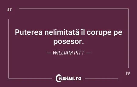 Puterea nelimitată îl corupe pe poseso... Puterea nelimitată îl corupe pe poseso...