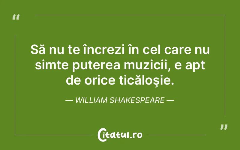Citat William Shakespeare - citate motivationale