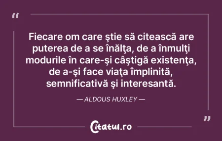 Fiecare om care ştie să citească are ... Fiecare om care ştie să citească are ...