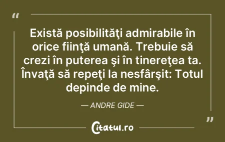 Există posibilităţi admirabile în or... Există posibilităţi admirabile în or...