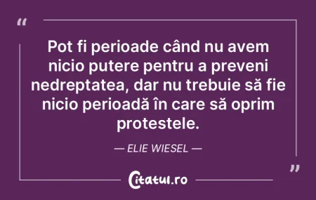 Pot fi perioade când nu avem nicio pute... Pot fi perioade când nu avem nicio pute...