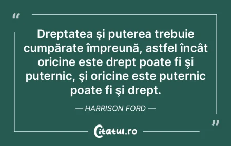 Dreptatea şi puterea trebuie cumpărate... Dreptatea şi puterea trebuie cumpărate...