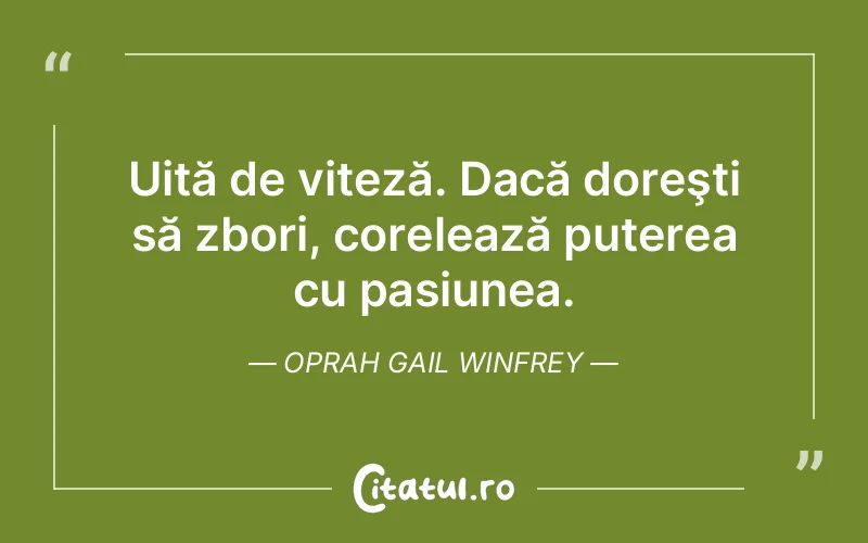 Citat Oprah Gail Winfrey - citate motivationale