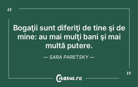 Bogaţii sunt diferiţi de tine şi de m... Bogaţii sunt diferiţi de tine şi de m...