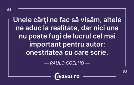 Unele cărţi ne fac să visăm, altele ...