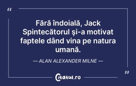 Fără îndoială, Jack Spintecătorul Å... Fără îndoială, Jack Spintecătorul Å...