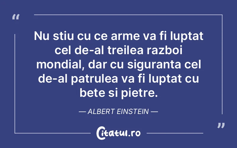 Citat Albert Einstein - citate motivationale