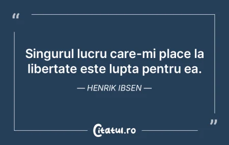 Singurul lucru care-mi place la libertat... Singurul lucru care-mi place la libertat...