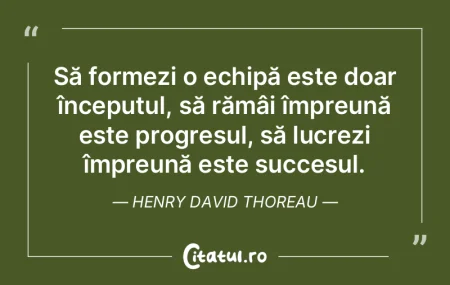 Să formezi o echipă este doar început... Să formezi o echipă este doar început...