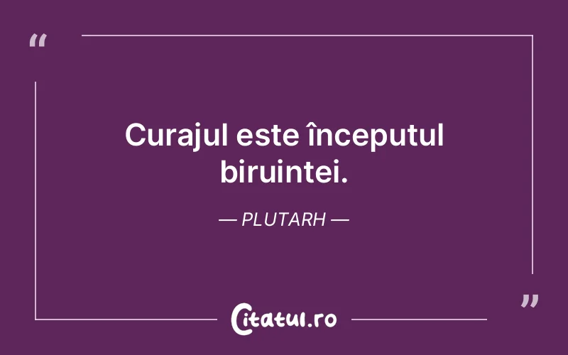 Citat Plutarh - citate motivationale