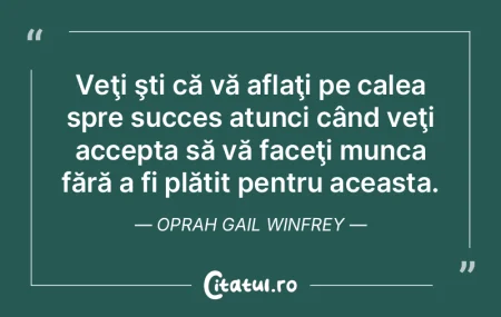 Veţi şti că vă aflaţi pe calea spre... Veţi şti că vă aflaţi pe calea spre...