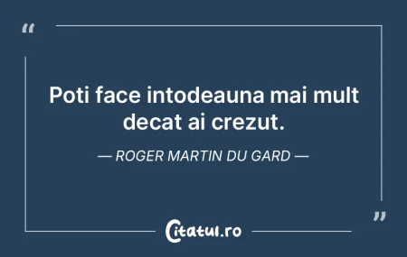 Poti face intodeauna mai mult decat ai c...