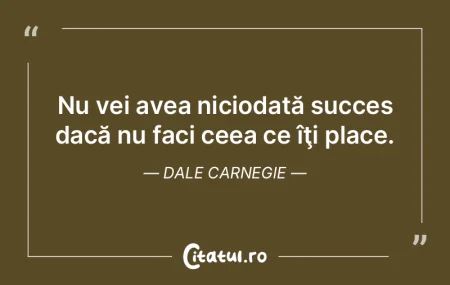Nu vei avea niciodată succes dacă nu f... Nu vei avea niciodată succes dacă nu f...
