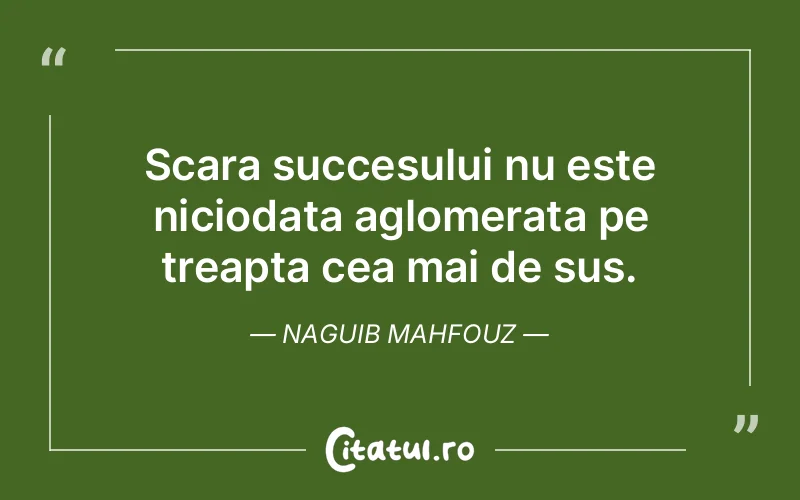 Citat Naguib Mahfouz - citate motivationale