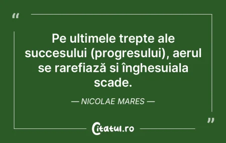 Pe ultimele trepte ale succesului (progr...