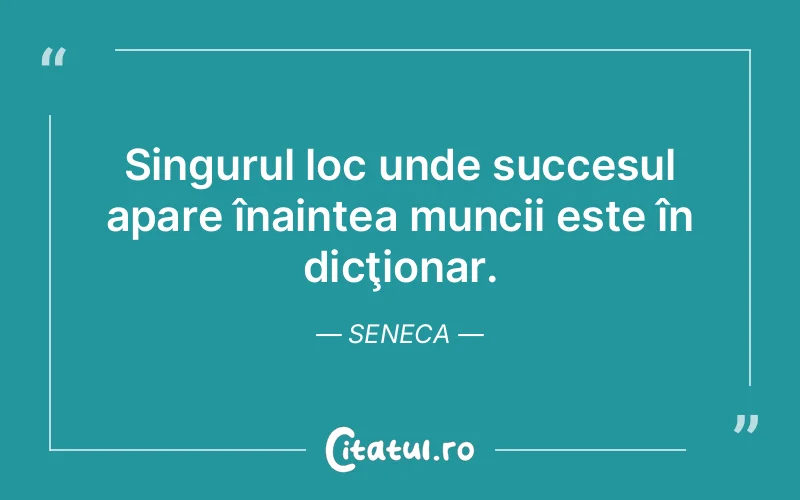 Citat Seneca - citate motivationale