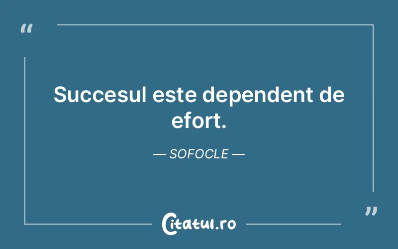 Citat Sofocle - citate motivationale