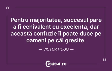 Pentru majoritatea, succesul pare a fi e... Pentru majoritatea, succesul pare a fi e...