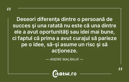 Deseori diferenţa dintre o persoană de... Deseori diferenţa dintre o persoană de...