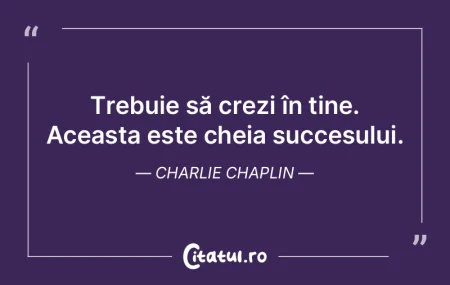 Trebuie să crezi în tine. Aceasta este... Trebuie să crezi în tine. Aceasta este...