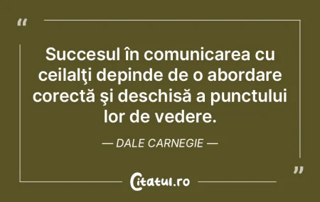 Succesul în comunicarea cu ceilalţi de... Succesul în comunicarea cu ceilalţi de...