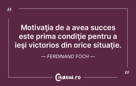 Motivaţia de a avea succes este prima c... Motivaţia de a avea succes este prima c...