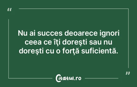 Nu ai succes deoarece ignori ceea ce îÅ... Nu ai succes deoarece ignori ceea ce îÅ...