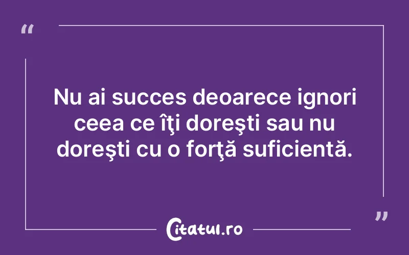 Citat Autor necunoscut - citate motivationale