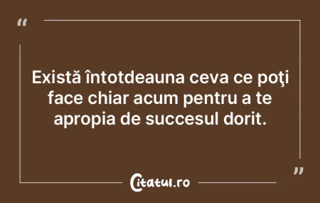 Există întotdeauna ceva ce poţi face ... Există întotdeauna ceva ce poţi face ...