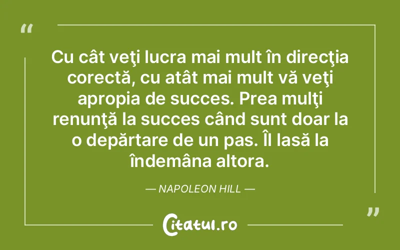 Citat Autor necunoscut - citate motivationale