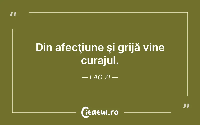 Citat Lao Zi - citate motivationale
