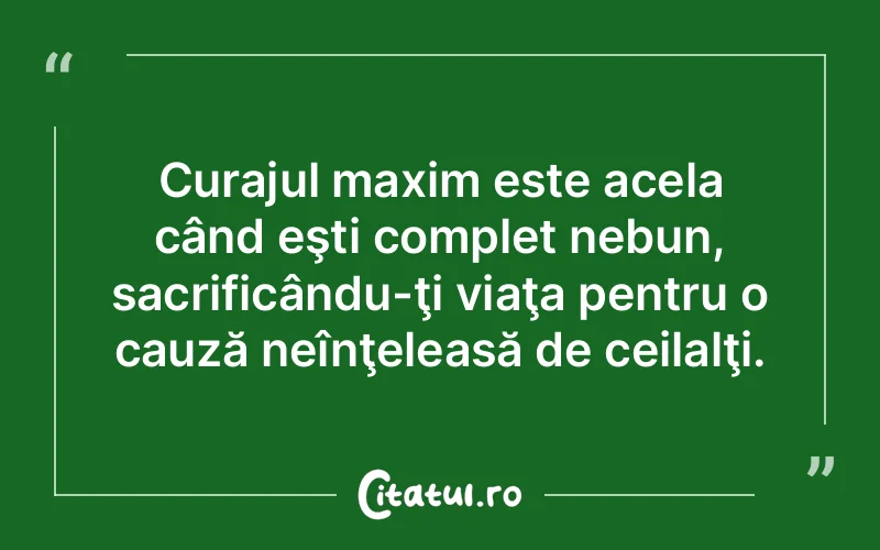 Citat Autor necunoscut - citate motivationale