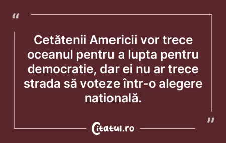 Cetățenii Americii vor trece oceanul p... Cetățenii Americii vor trece oceanul p...