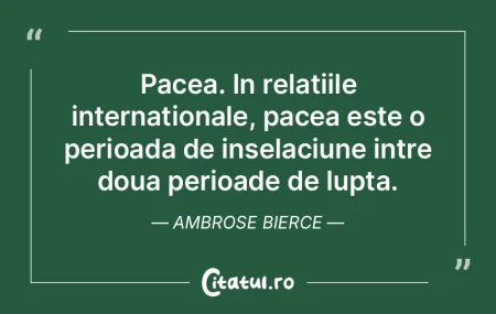 Pacea. In relatiile internationale, pace... Pacea. In relatiile internationale, pace...