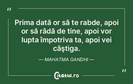 Prima dată or să te rabde, apoi or să...