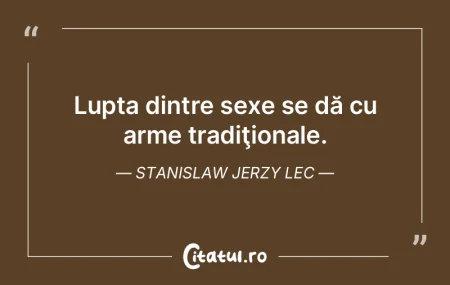 Lupta dintre sexe se dă cu arme tradiţ... Lupta dintre sexe se dă cu arme tradiţ...