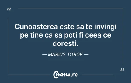 Cunoasterea este sa te invingi pe tine c... Cunoasterea este sa te invingi pe tine c...