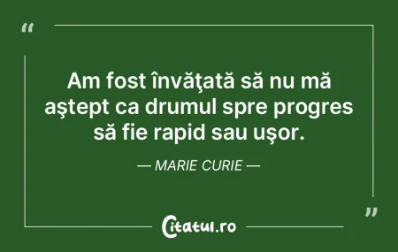 Am fost învăţată să nu mă aştept ... Am fost învăţată să nu mă aştept ...