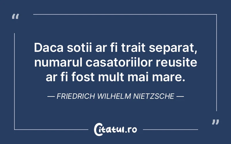 Citat Friedrich Wilhelm Nietzsche - citate motivationale