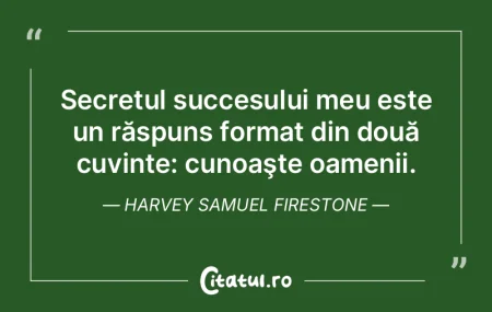 Secretul succesului meu este un răspuns... Secretul succesului meu este un răspuns...