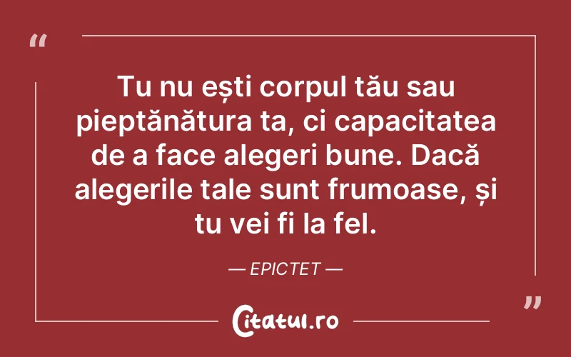 Citat Epictet - citate motivationale