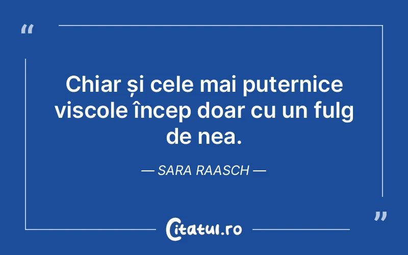 Citat Sara Raasch - citate motivationale