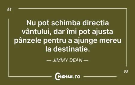 Nu pot schimba direcția vântului, dar ... Nu pot schimba direcția vântului, dar ...